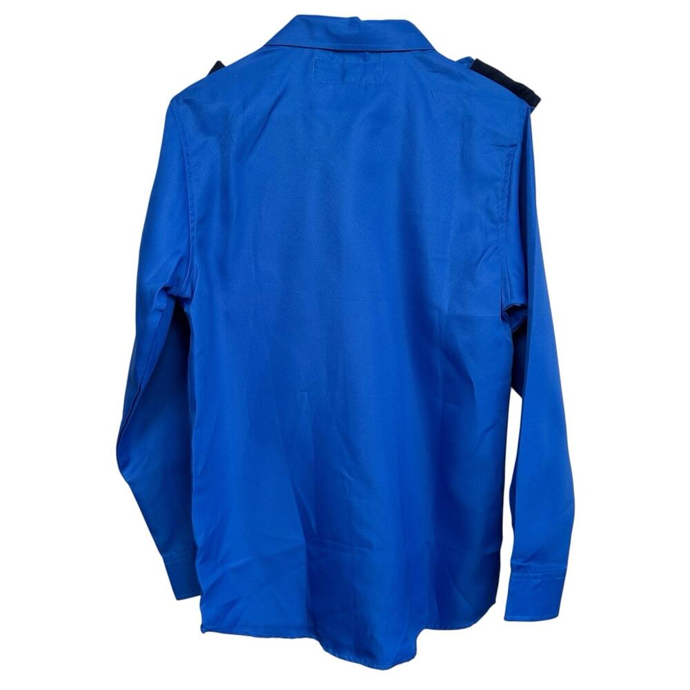 HalloweenCostumes.com Men’s TSA Agent Blue Long Sleeved Costume Shirt Size M NWT - Picture 4 of 12